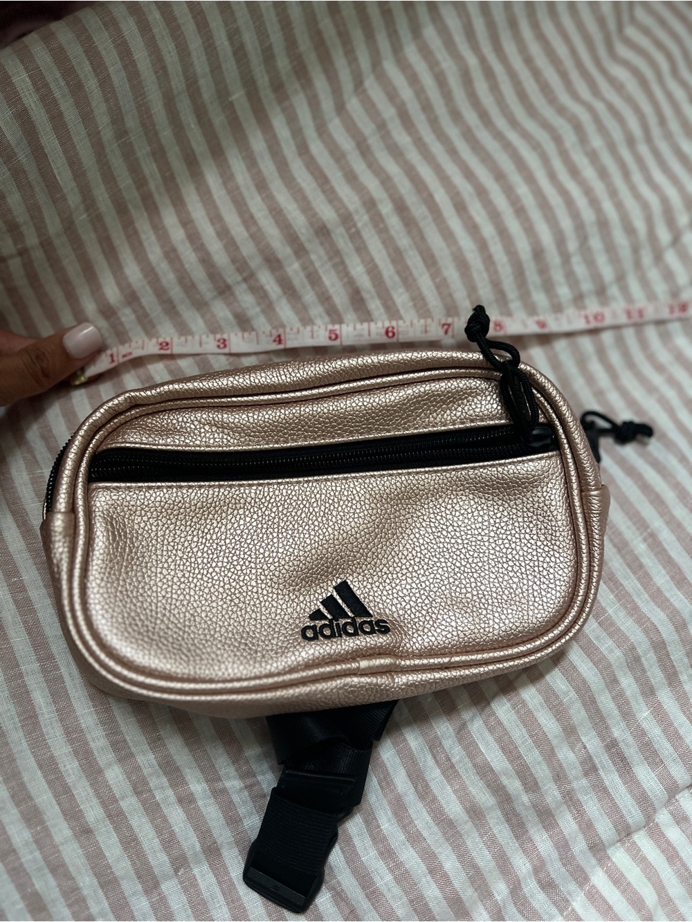 Adidas fanny pack dusty rose never used
